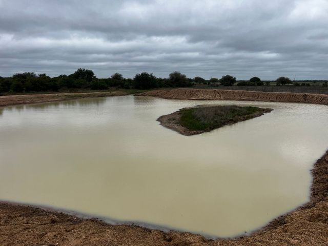 Finished pond result