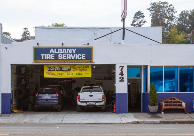 Front Auto Repair Shop Building | Albany Tire & Service