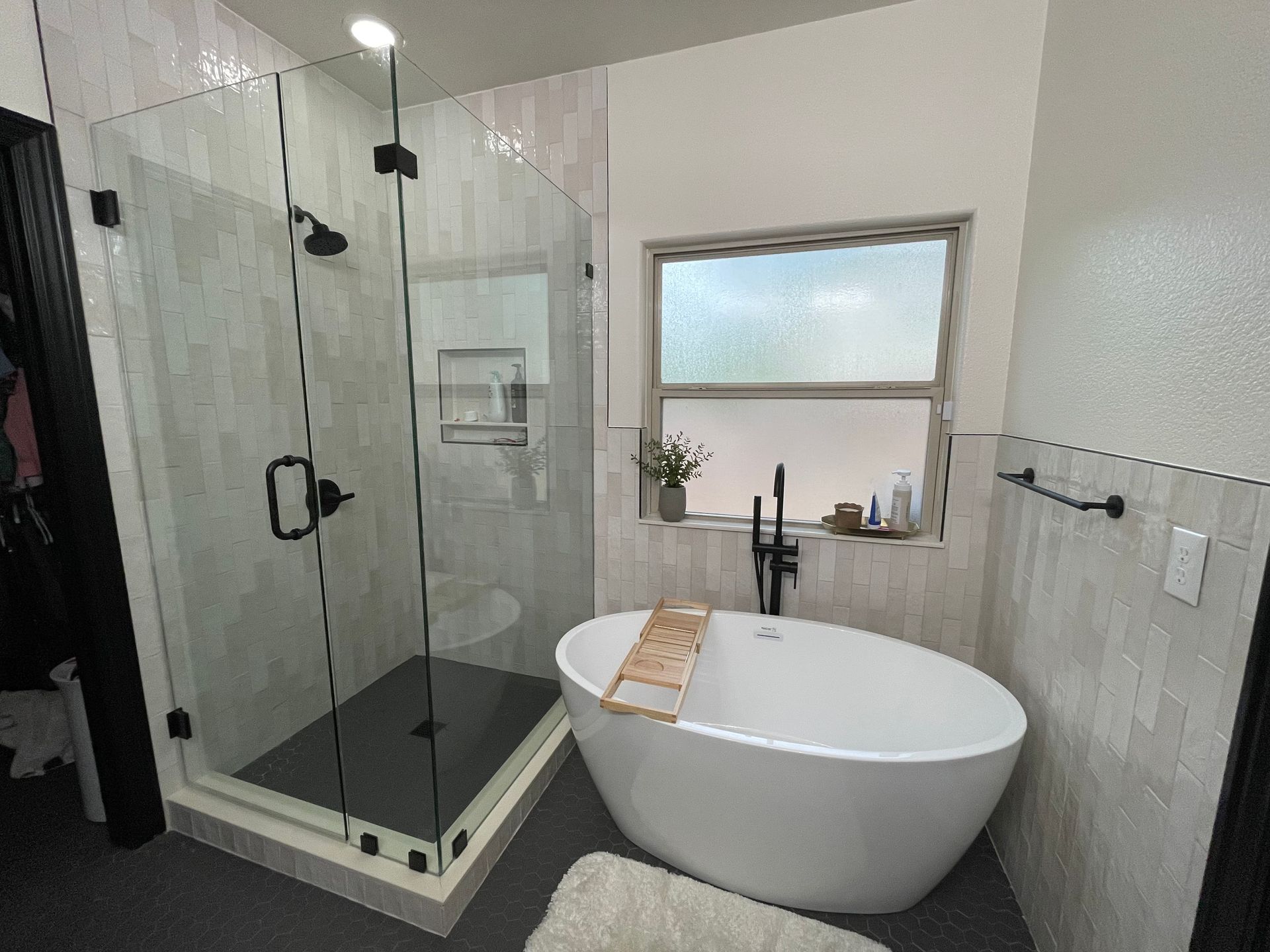 Bathroom tub after