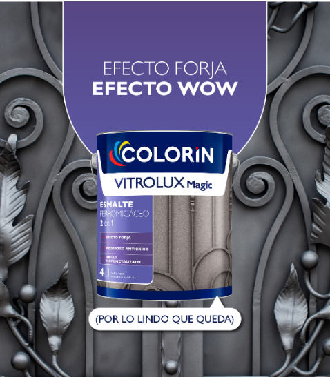 Vitrolux Magic Esmalte Ferromicáceo 2 en 1