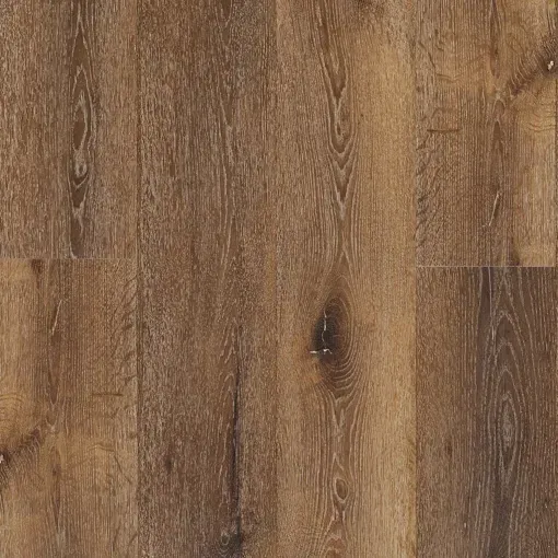 Piso Vinílico SPC Click Roble Camel SP004 5mm con manta