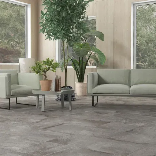 Piso Vinílico SPC Click Ágata SP032 5mm con manta