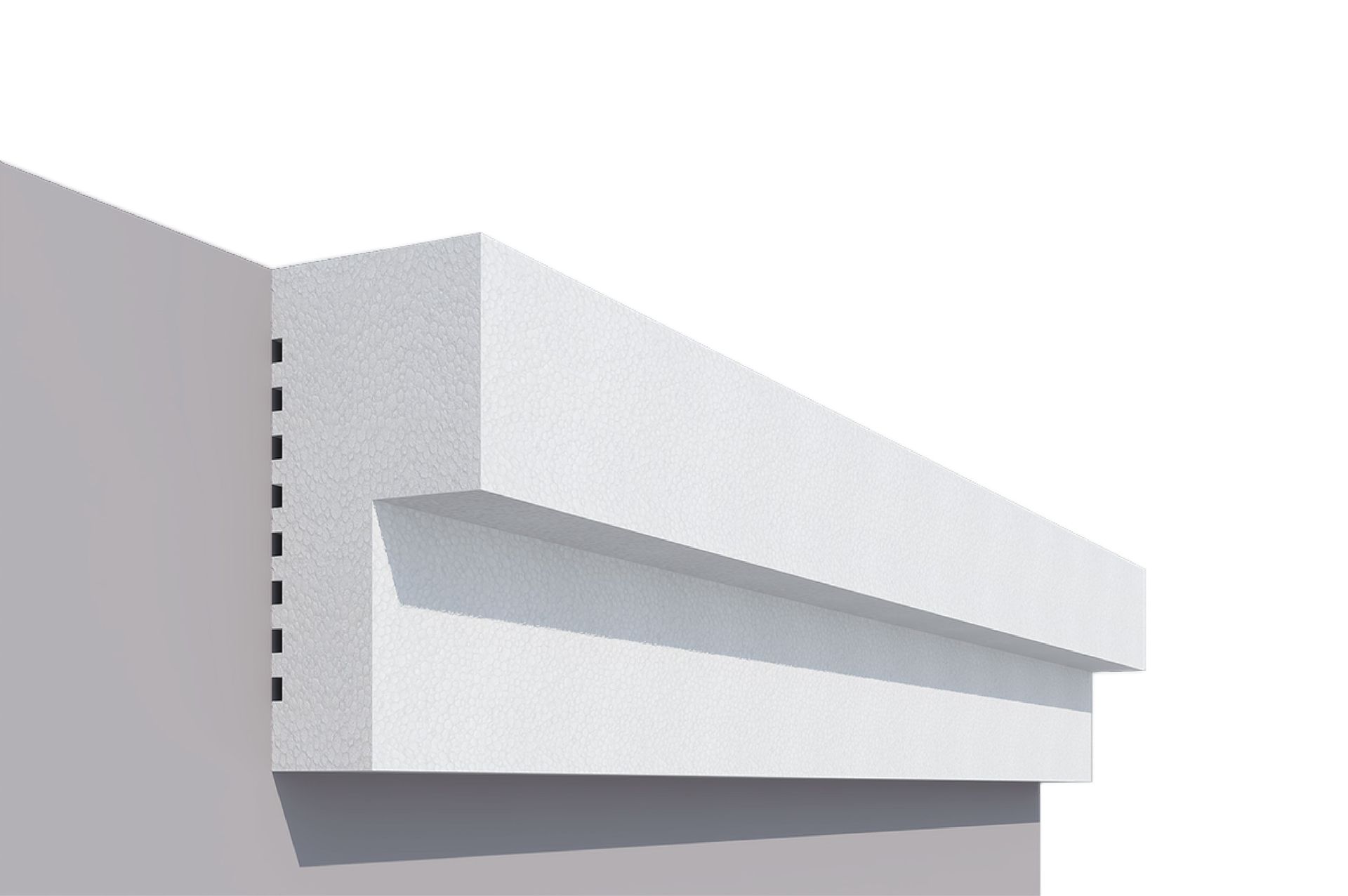 Moldura Exterior 08 (sin revestir) - 18x9x100