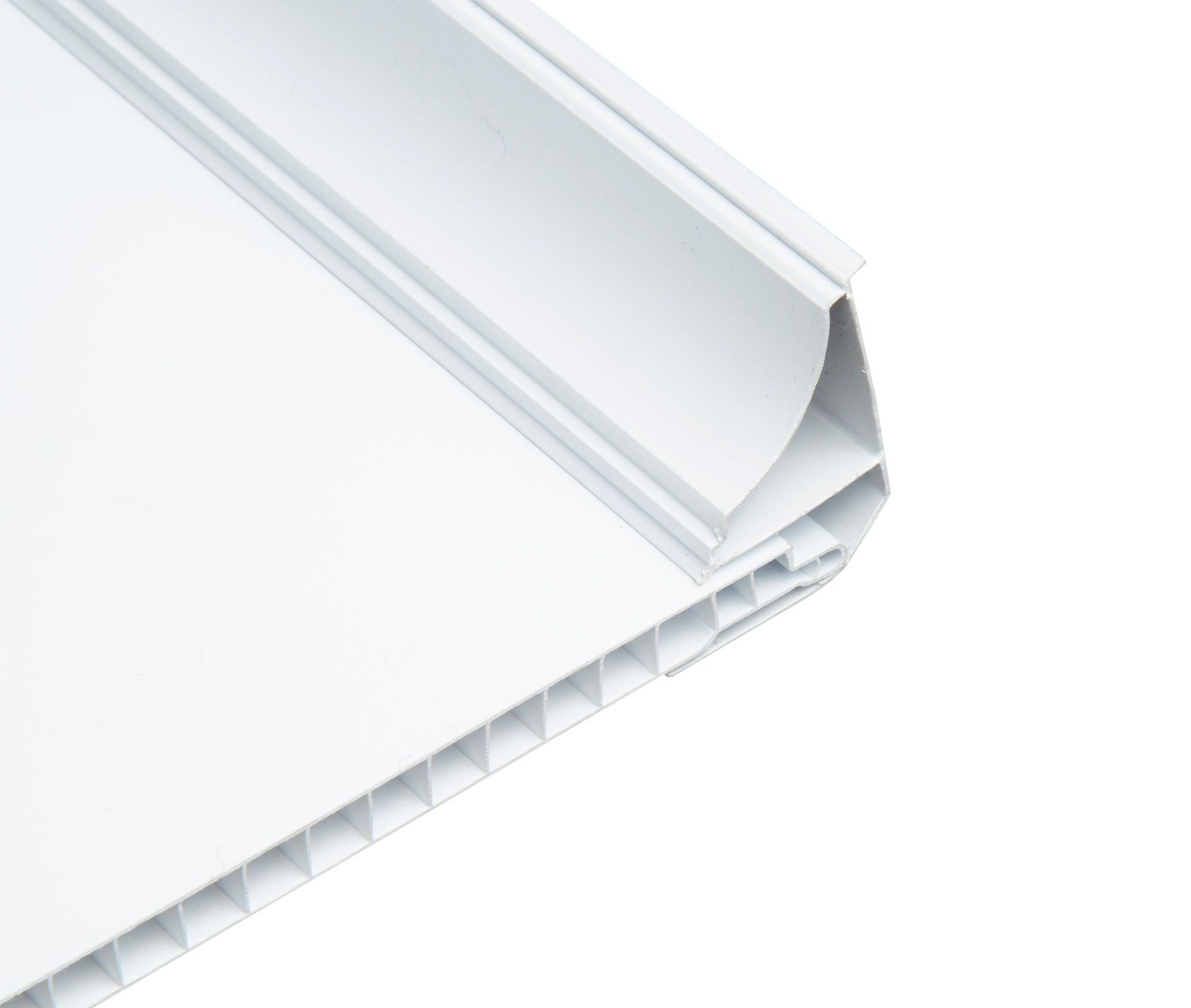 Perfil borde superior - Blanco