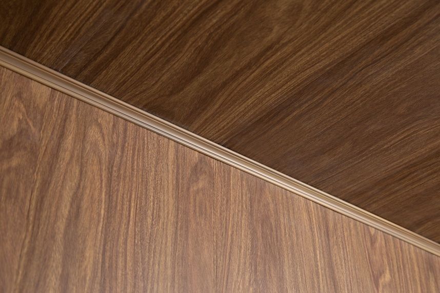 Perfil borde superior - Marrón oscuro