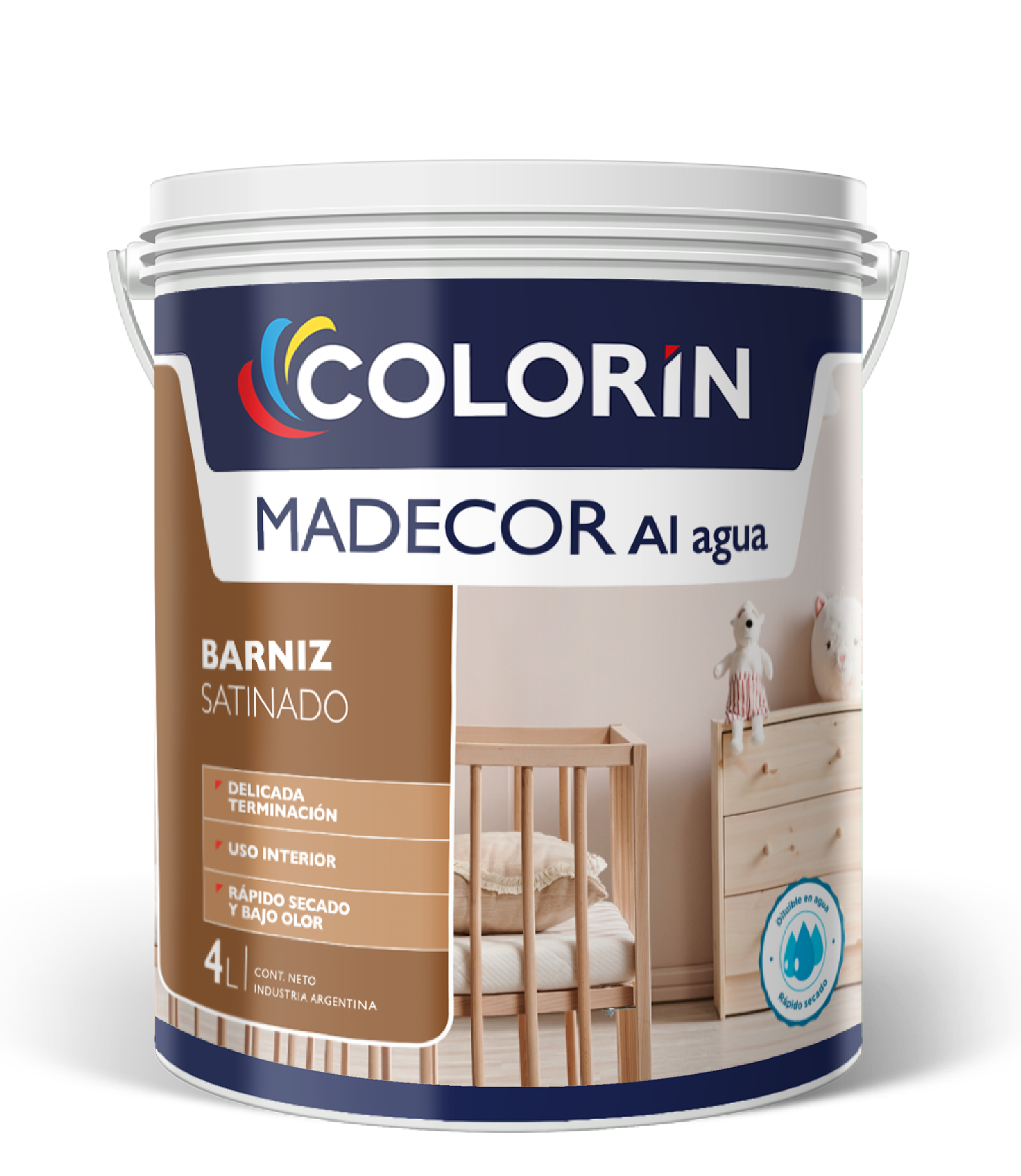 Madecor al agua Barniz Satinado