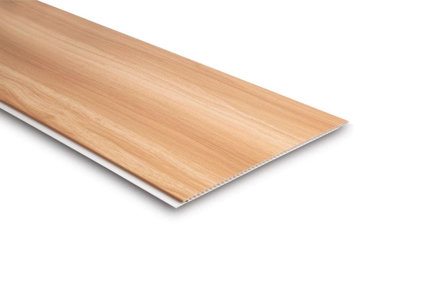 Cielorraso y revestimiento de PVC 5mm- Marrón claro.