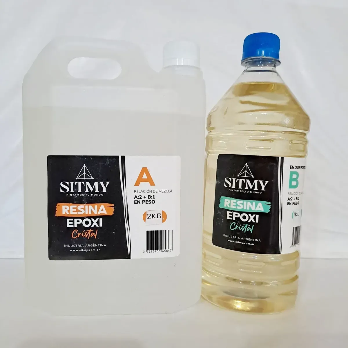 Resina Epoxi Cristal Sitmy- 3 kg