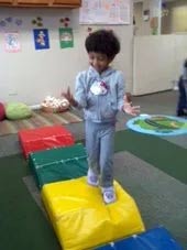 Child in Playing Room — Woodridge, IL — Montessori of Woodridge