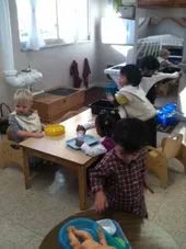 Busy Children in Room — Woodridge, IL — Montessori of Woodridge