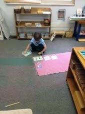 Child in Classroom — Woodridge, IL — Montessori of Woodridge
