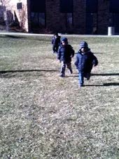 Children Playing in Park — Woodridge, IL — Montessori of Woodridge