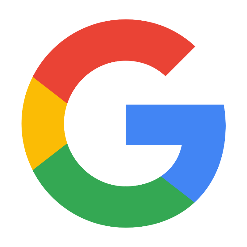 Google logo: a capital 
