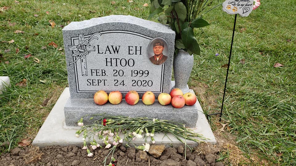 Custom Gray Monument - Ottumwa, IA - Patterson Monument LLC