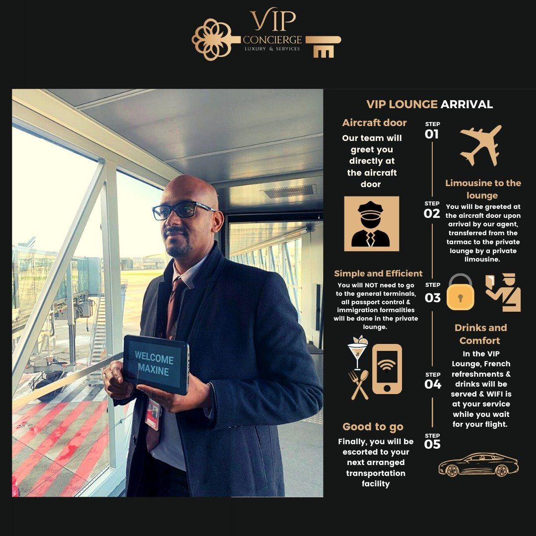 VIP Exclusive Terminal Paris Airport 