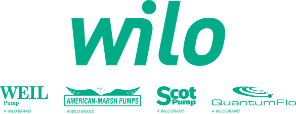 The wilo logo is green and white on a white background.