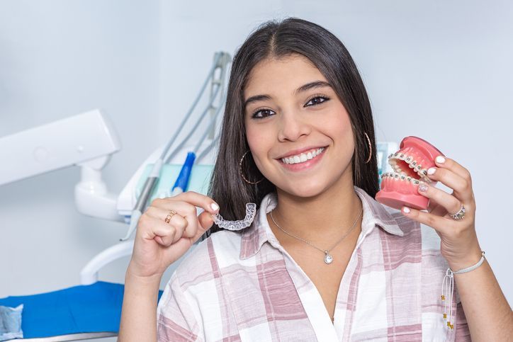 Invisalign versus Metal Braces - PermaSmile! Dentistry@Slater