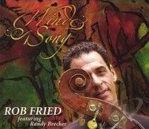 A man is playing a cello on a cd cover.