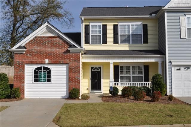 3 BR / 2.5 Bth Condo / Townhome Former model home with all the extras! There is additional sq footage in the converted garage - now office. Beautiful built-ins with silestone, filing cabinets, hardwood floors, cherry cabinets, etc. Great location convenient to shopping, restaurants, and close to I-385.