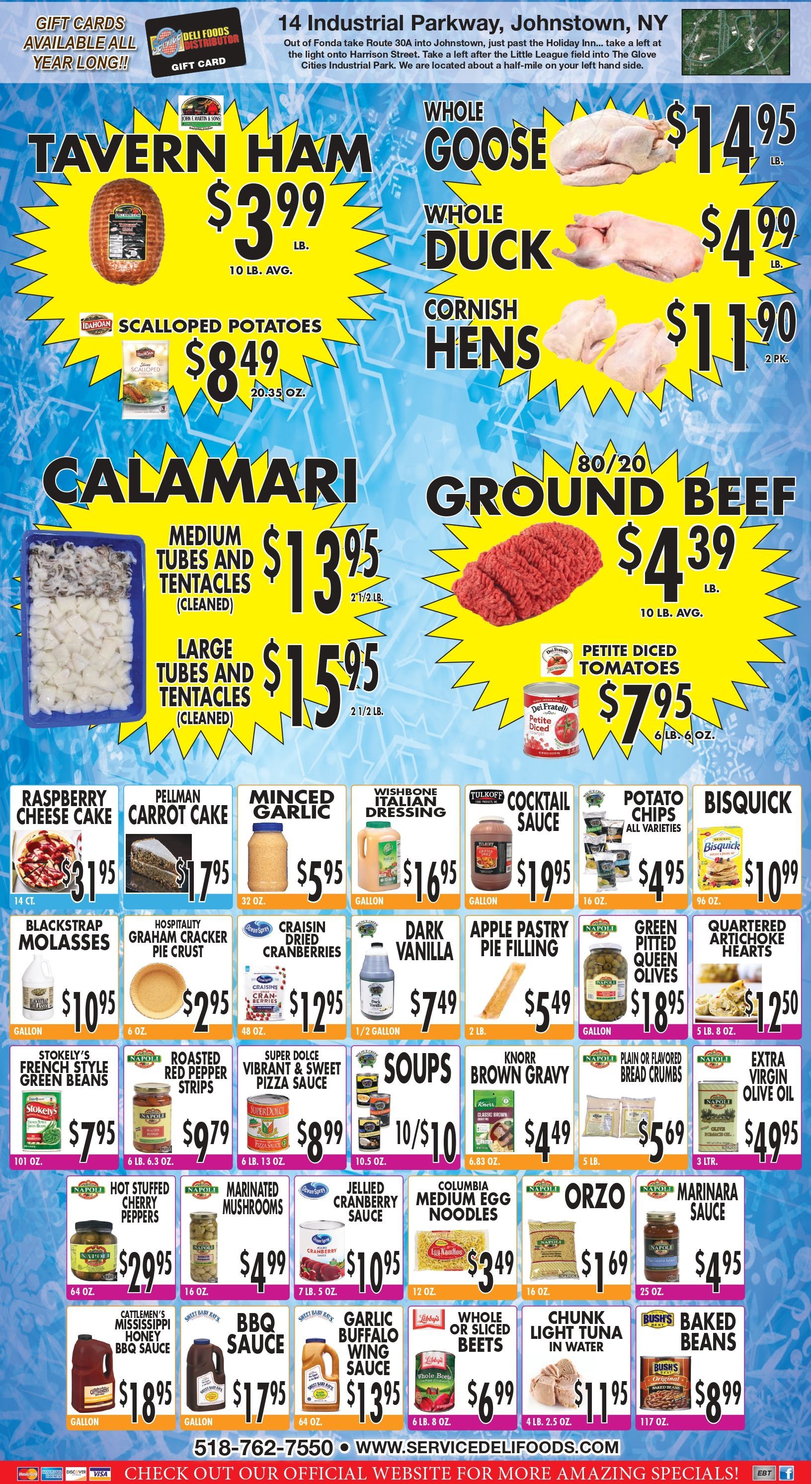 Grocery store ad: clams, wings, pork butt & ribs, sauces, salsa, and prepared foods like chicken. Grocery store ad: clams, wings, pork butt & ribs, sauces, salsa, and prepared foods like chicken.