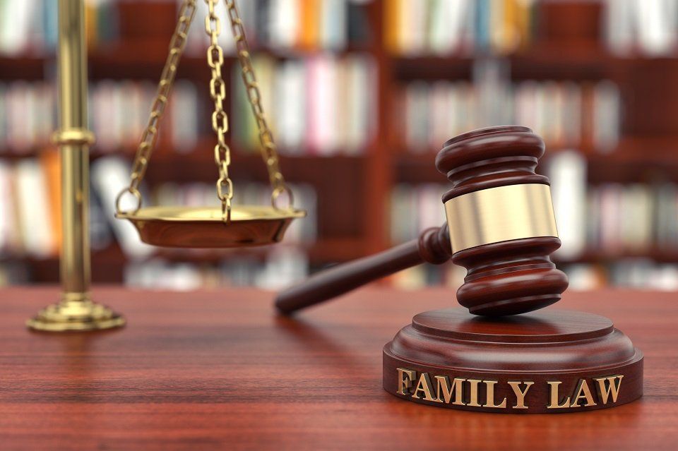Family law gavel