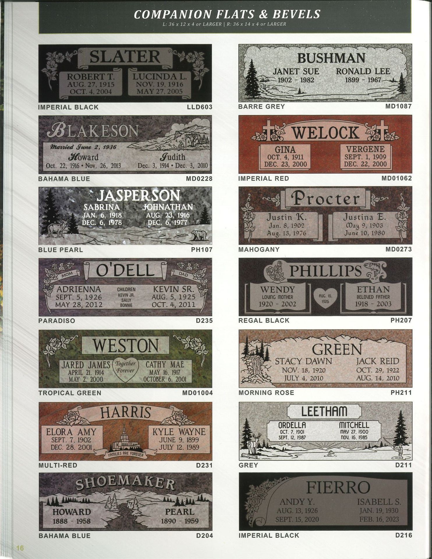 A book titled companion plots & levels shows a variety of grave markers