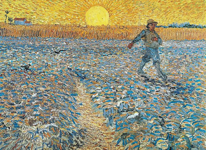 painting of the sower