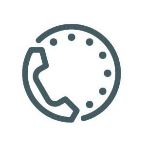 Telefono con selezione diretta