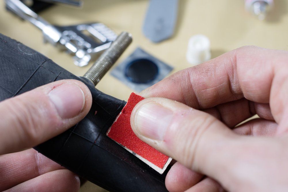 bicycle puncture repair