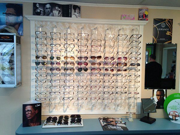 Optometrist — Display of Glasses in Marietta, GA