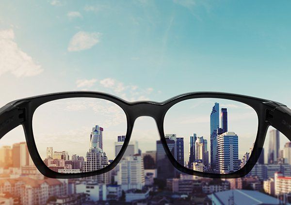 Eye Glasses — Eye Glasses Looking in skyline in Marietta, GA