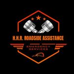 A logo for a company called h.h.r. roadside assistance emergency services.