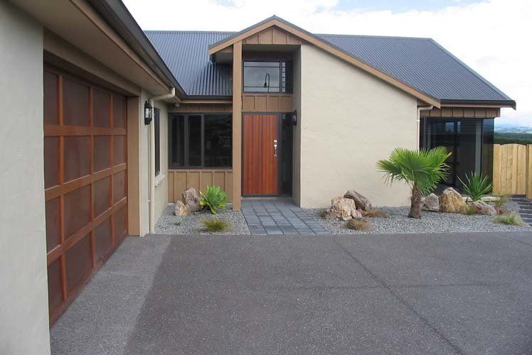 Exterior of the house after renovation