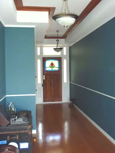 Interior of the house after renovation