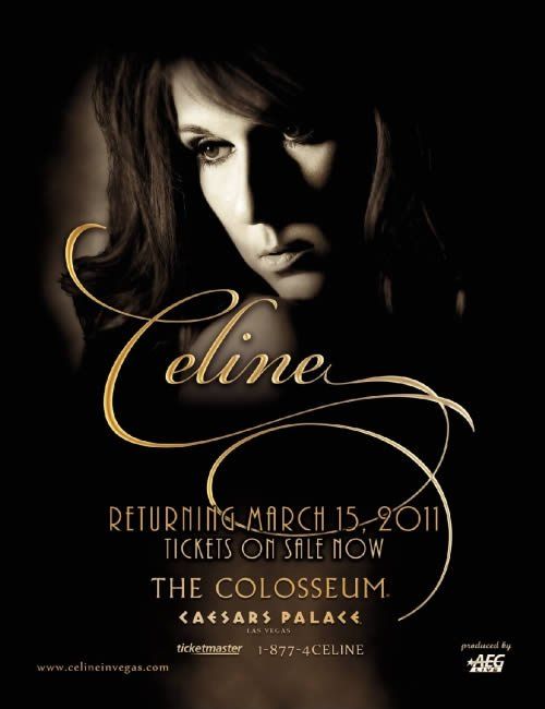 celine concert magazine