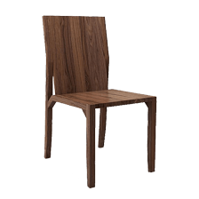 brown wood chair