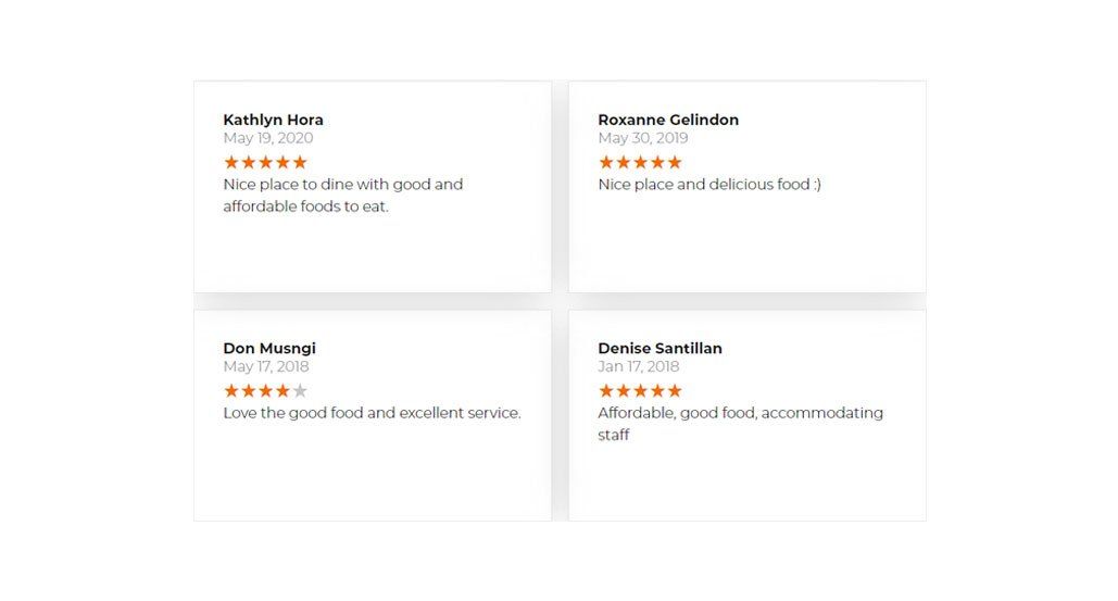 google reviews widget