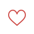 heart icon in white background for improves communication