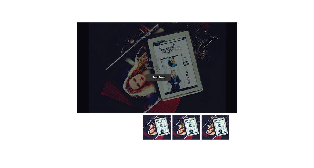slider gallery widget