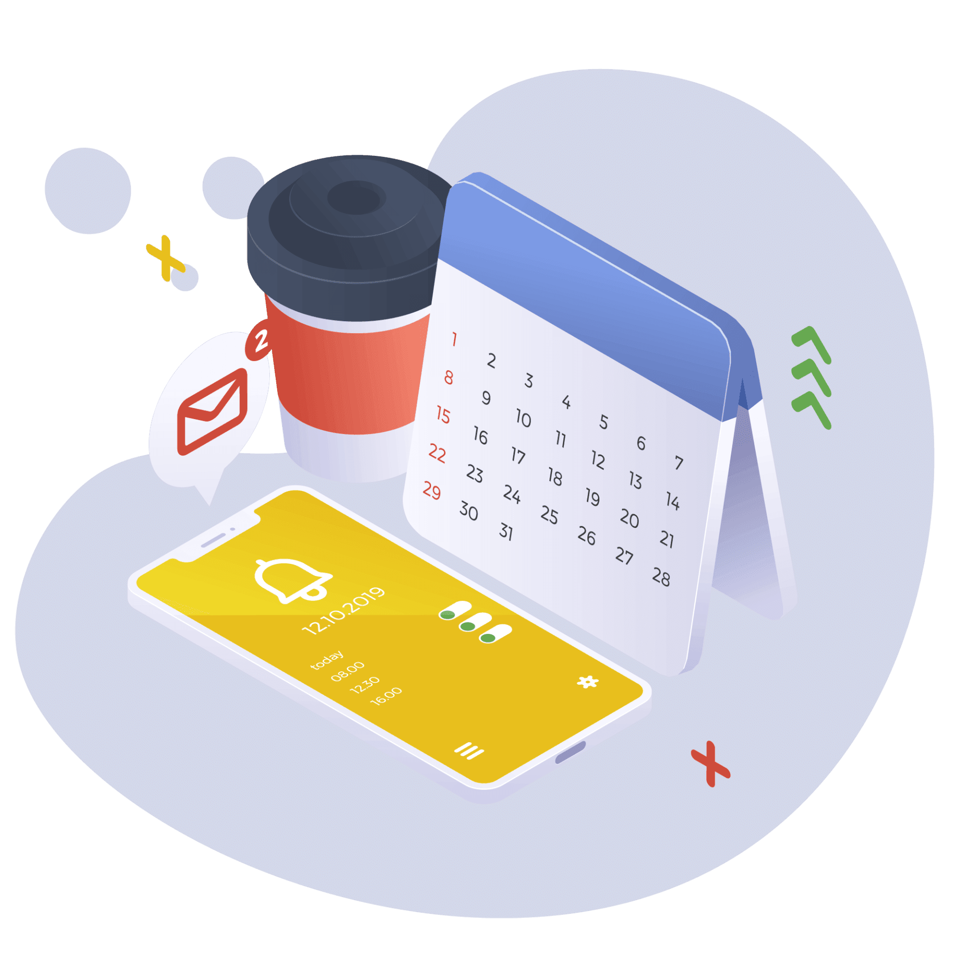 social media calendar in Denver, CO for scheduled post creation via phone and email alerts