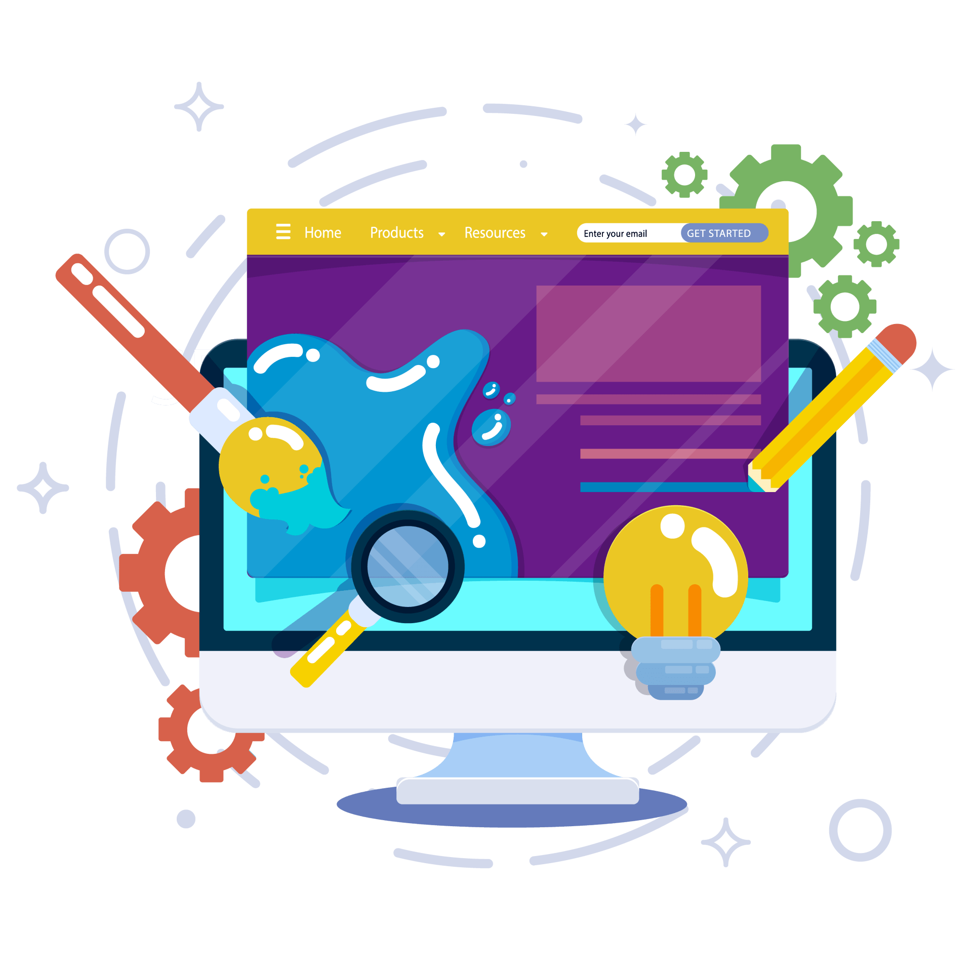 web designers in Denver, Colorado build structure first along with dynamic designs