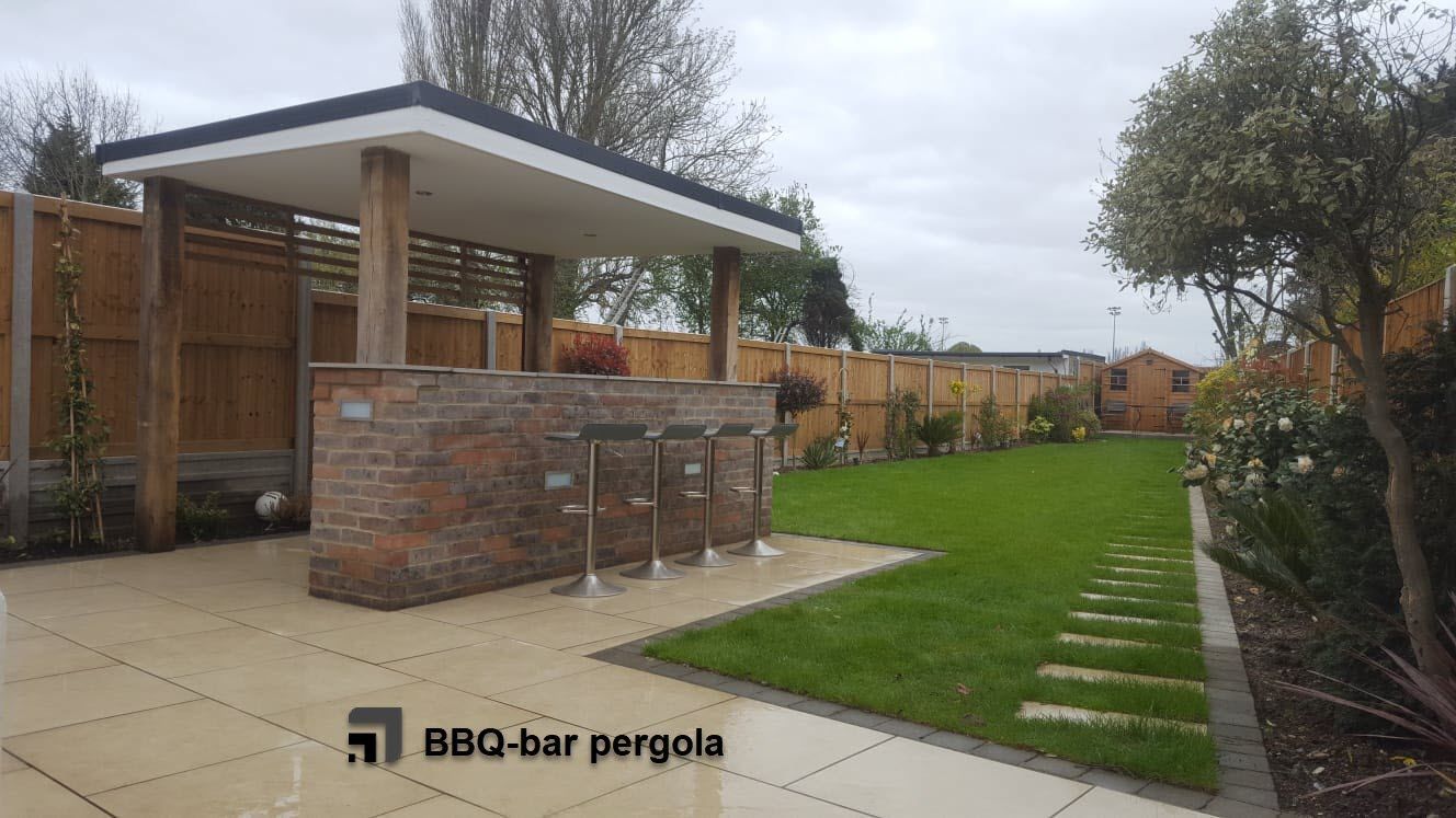 BBQ bar pergola design & build