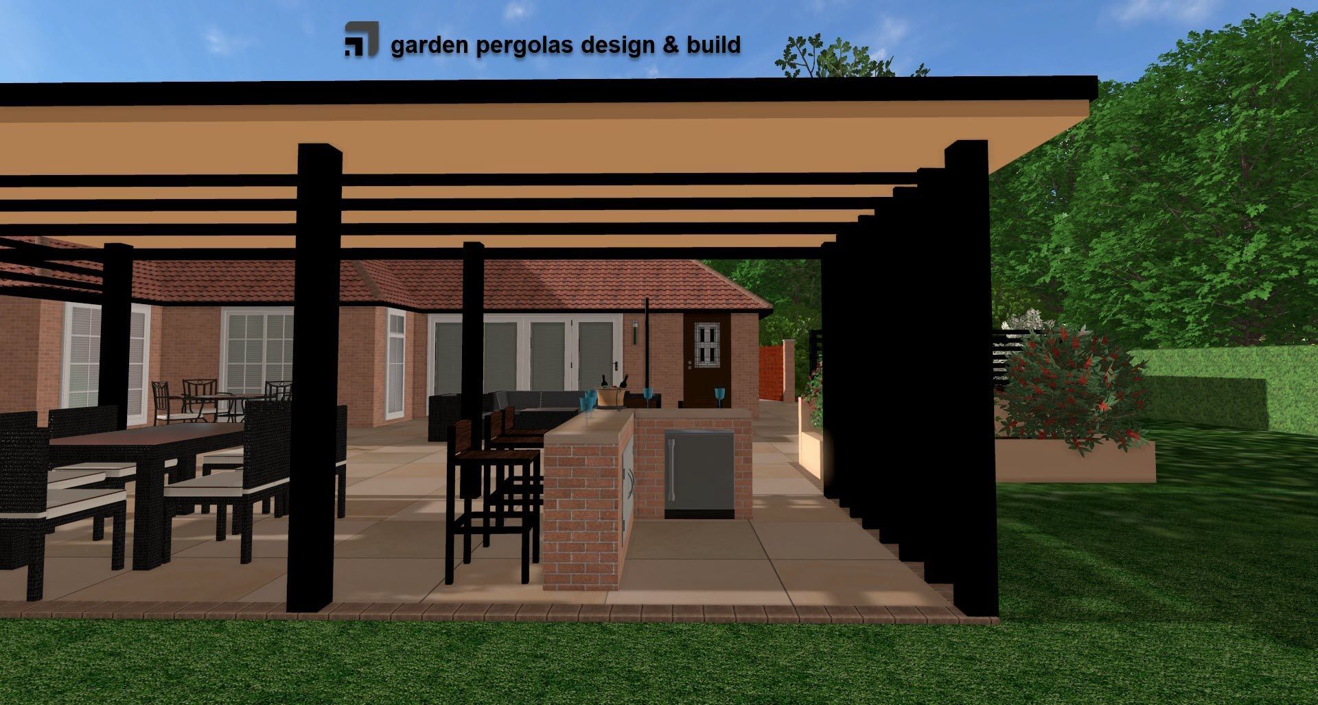 garden pergola design and build