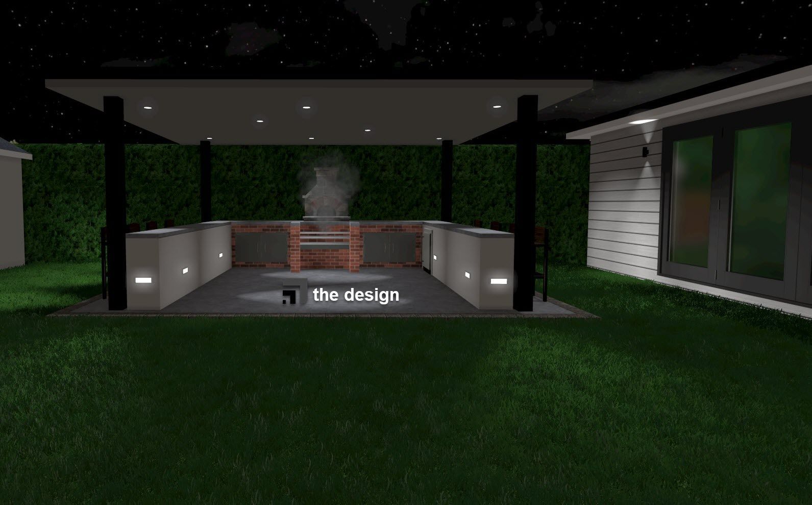 outdoor kitchen design
