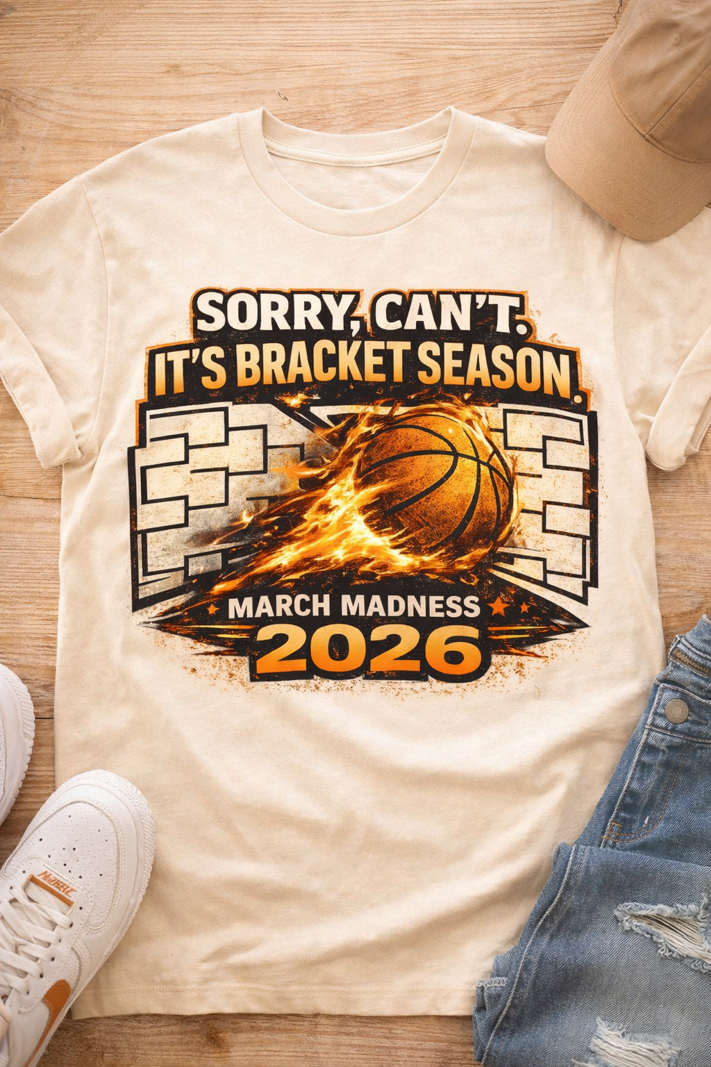 Sorry I Can’t – Tournament Season 2026 Tee