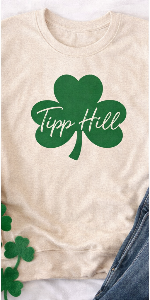 Tipp Hill Clover Crewneck Sweatshirt – Pressed Theory Heritage Collection