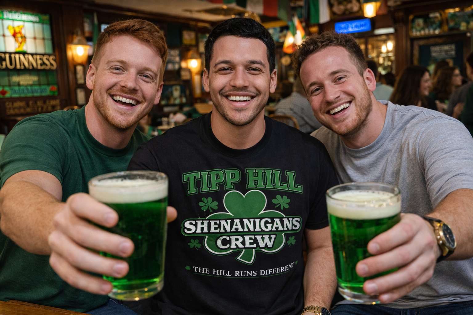 Tipp Hill Shenanigans Crew T-Shirt – Pressed Theory Syracuse Heritage Collection