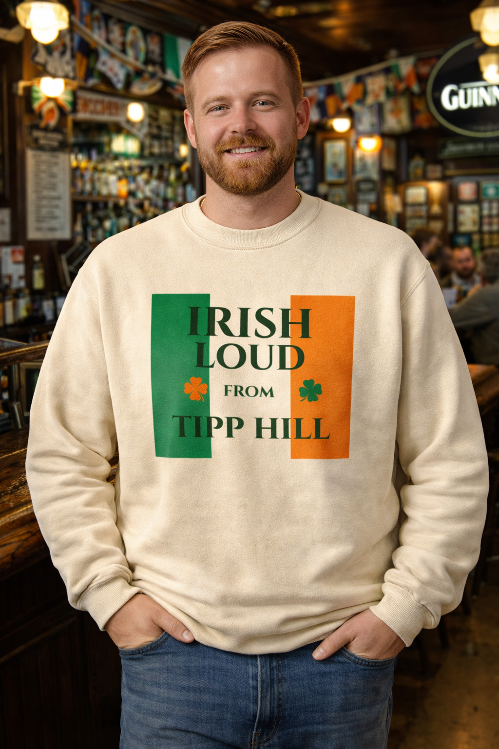 Irish Loud from Tipp Hill Crewneck Sweatshirt – Pressed Theory Heritage Collection