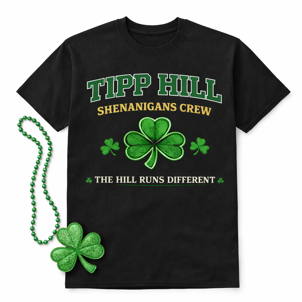 Tipp Hill Shenanigans Crew Tee – Pressed Theory Heritage Collection