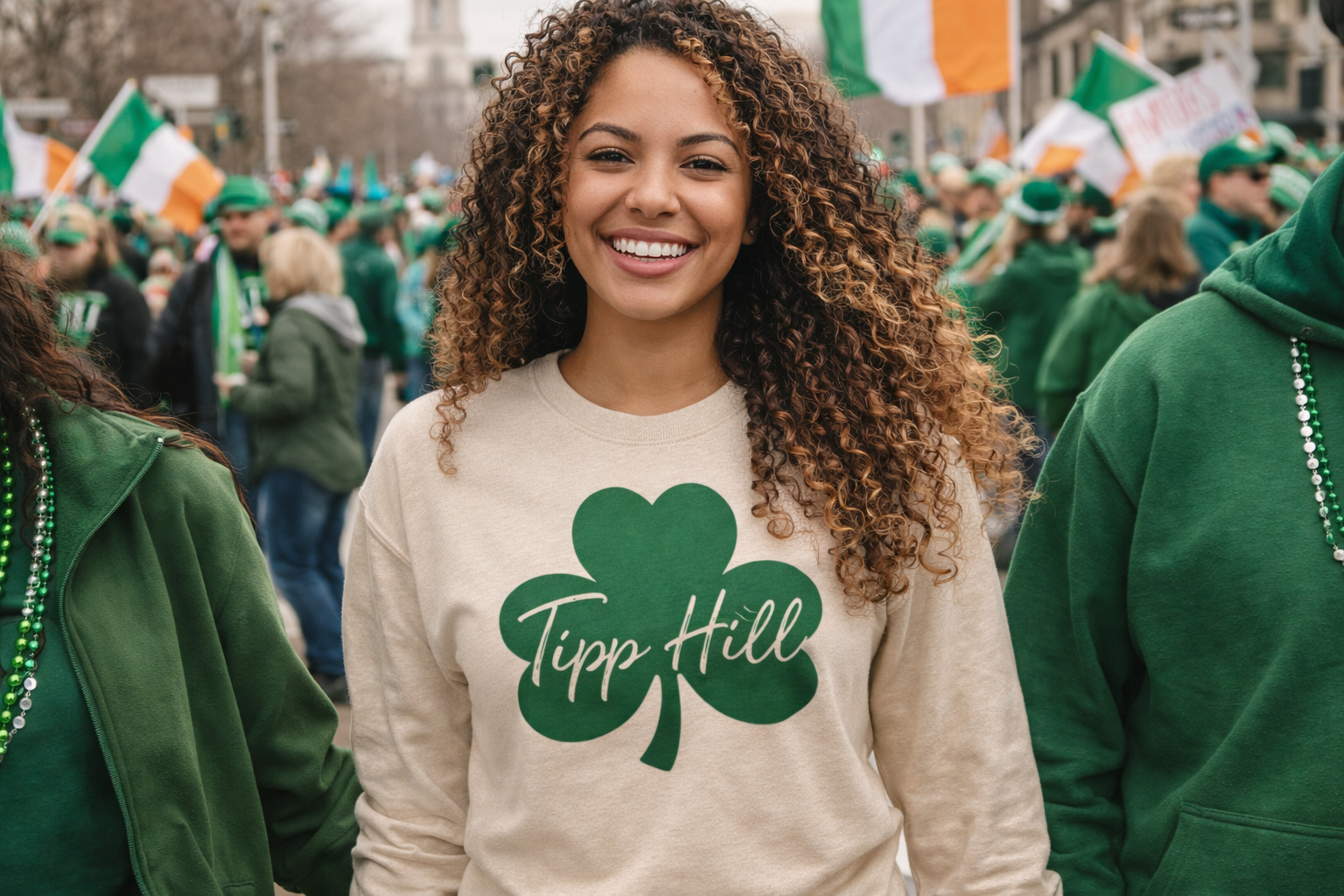 Tipp Hill Clover Crewneck Sweatshirt – Pressed Theory Heritage Collection